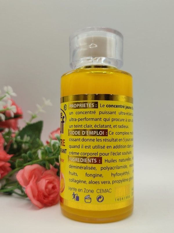 concentré Jaune D'oeuf visage et corps 100ml