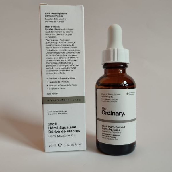 The Ordinary 100% Hémi-Squalane Dérivé des Plantes | Hydratant & Émollient