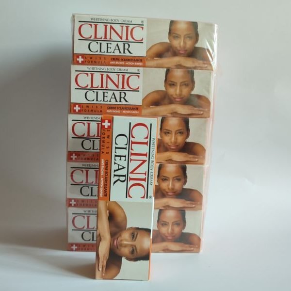 Clinic Clear Crème Tube 50g | Anti-Taches Visage & Corps | Éclaircissant