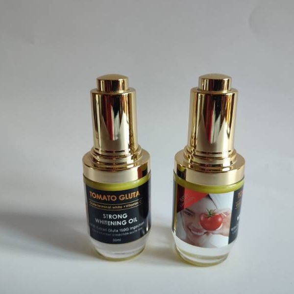 Serum Gluta Tomato - Concentré Éclaircissant Visage & Corps - Anti-Taches au Glutathion & Extrait de Tomate