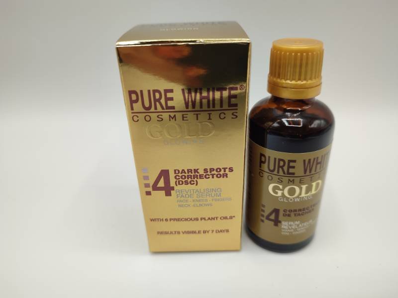 Pure White Gold Sérum_bananejaune Serum visage et corps Pure white gold