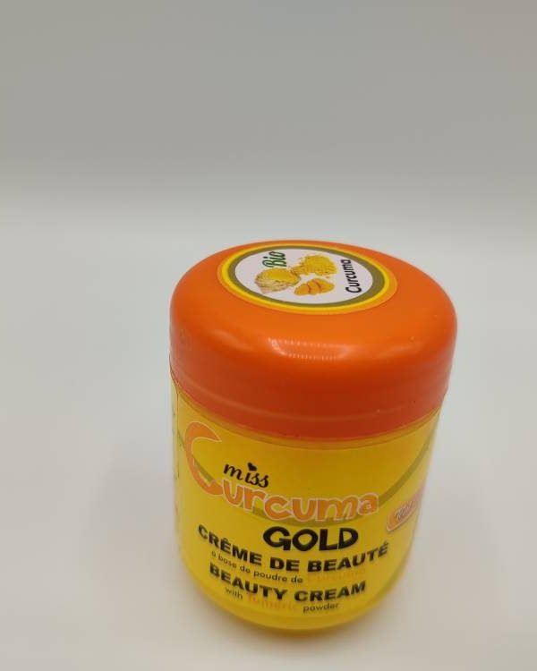 Crème Visage Curcuma Gold | Anti-Taches & Éclat | Soin Naturel