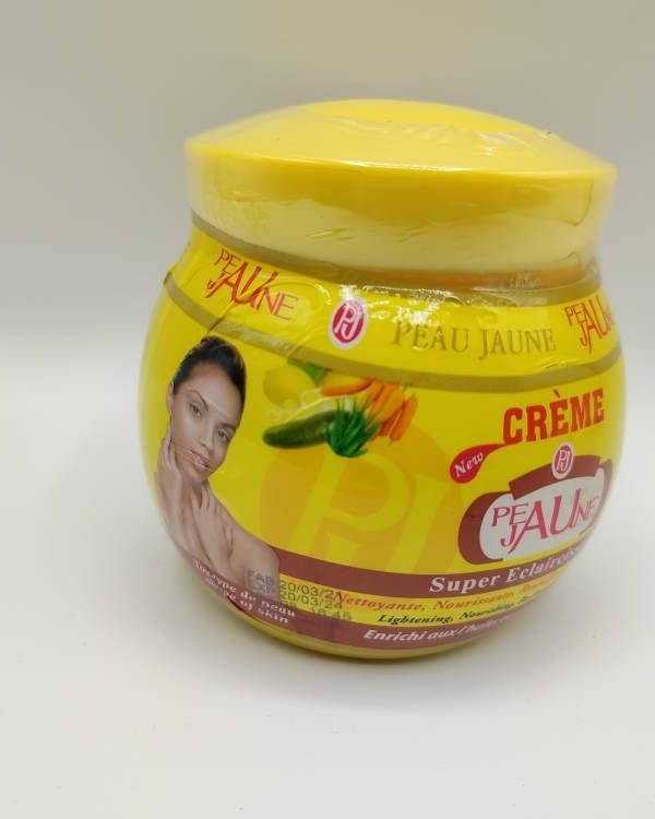 Crème Pot Concentré Peau Jaune | Très Éclaircissant & Hydratant