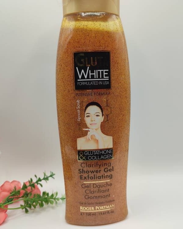 Gel Douche Gluta White – Exfoliant & Éclaircissant Peau
