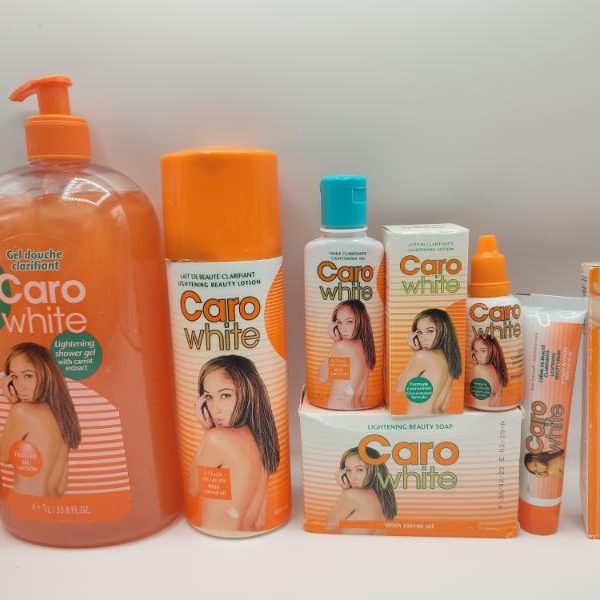 Gamme Complète Caro White | Éclat de Teint Intense & Soin Éclaircissant Corps et Visage