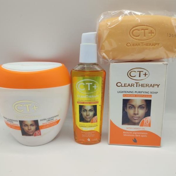 mini gamme CT PLUS | Crème Concentrée, Savon & Huile | Teint Clair