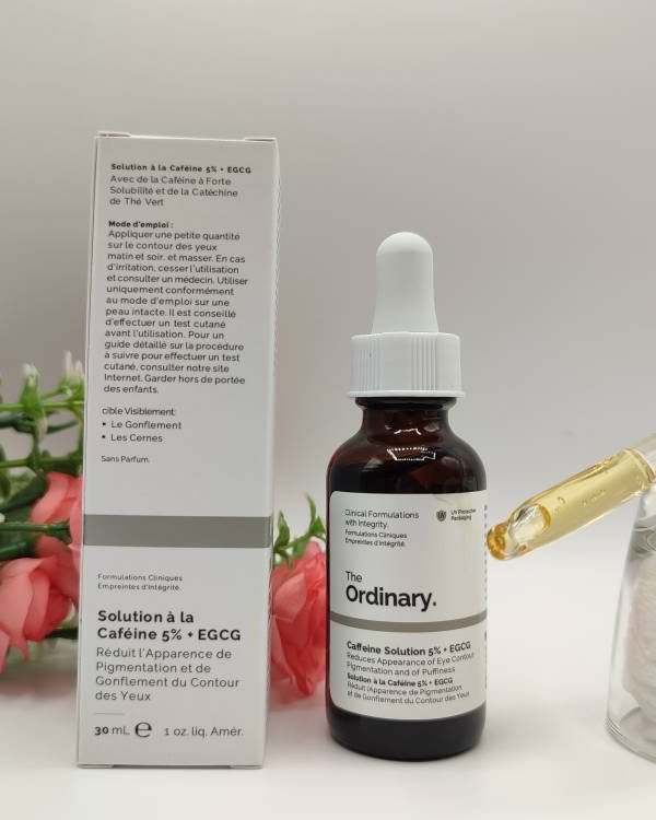Sérum Caffeine Solution 5% + EGCG | Anti-Cernes Efficace | The Ordinary