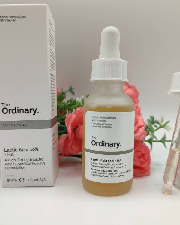 Solution Acide Lactique | Exfoliant Hydratant 10% + HA | The Ordinary