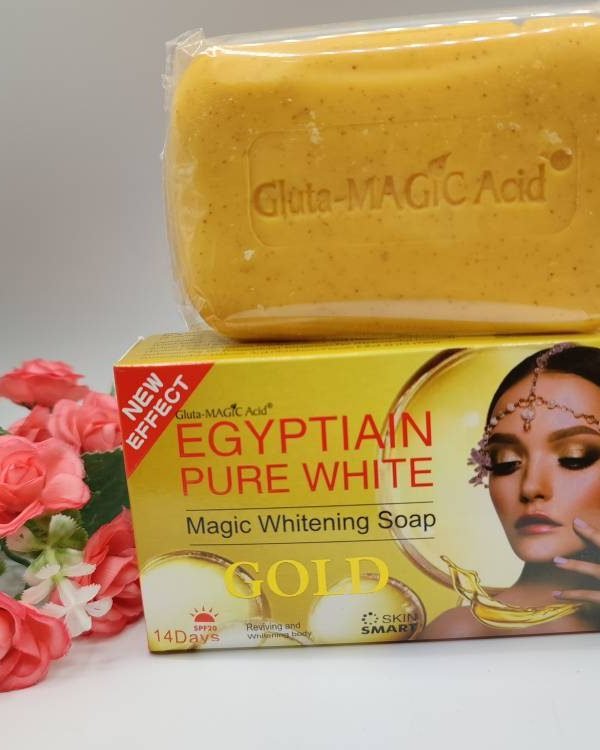 savon purec Egyptian gold, aux pepites d'or 250g