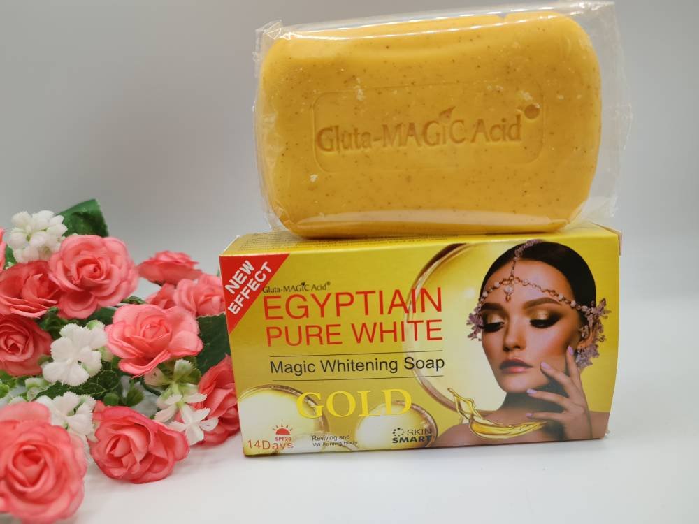 savon purec Egyptian gold, aux pepites d'or 250g savon purec Egyptian gold, aux pepites d'or 250g