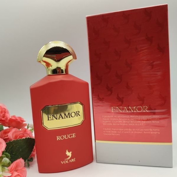 Enamor Rouge Eau de Parfum 100 ml – Fragrance Florale et Orientale pour Femme