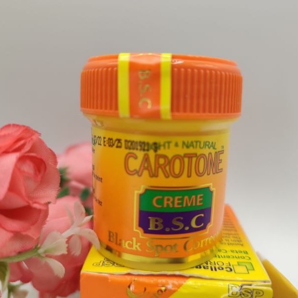 Crème Anti-Taches Carotone – Éclaircissante & Illuminante – 30g