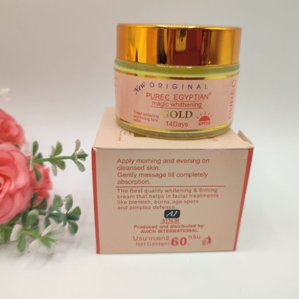 Crème visage GOLD PUREC EGYPTIAN