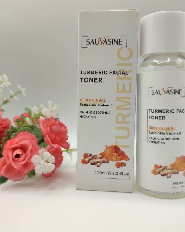 Sauvasine Toner Visage au Curcuma 50g | Purifiant & Éclat du Teint