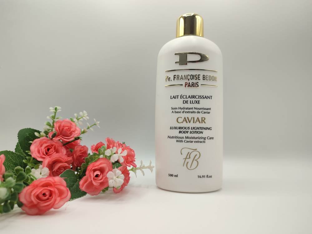 Françoise Bedon, Lait corporel de caviar 500ml Banane jaune Françoise Bedon, Lait corporel de caviar 500ml