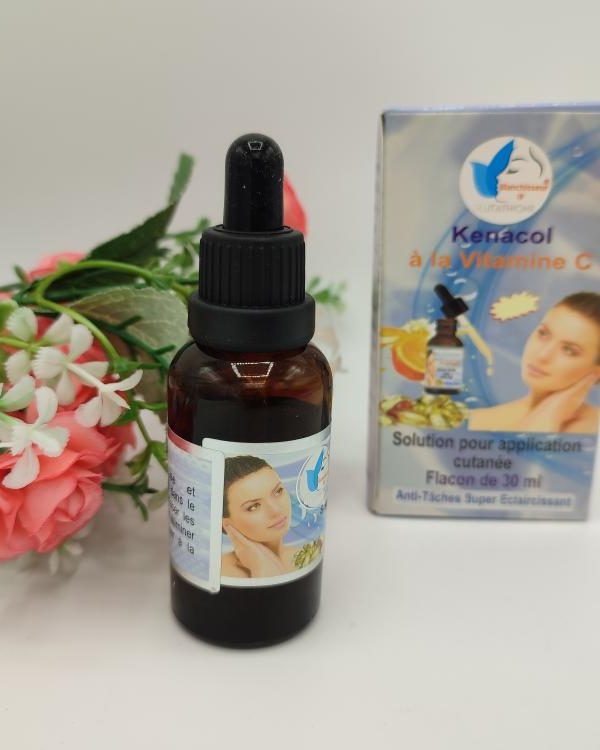 Sérum Kenacol Glutathione Vitamine C 30ml | Éclaircissant & Anti-Taches