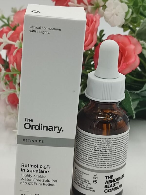 The Ordinary Retinol 0,5 % in Squalane – Sérum Anti-âge & Texture Raffermie