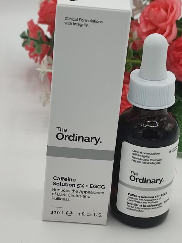 The Ordinary Caffeine Solution 5 % + EGCG – Sérum Défatiguant Yeux
