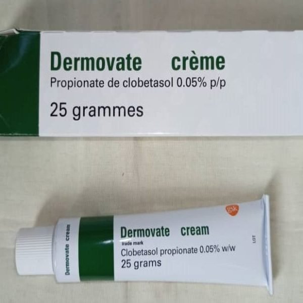 Crème Dermovate Éclaircissante Anti-Taches – Teint Uniforme & Lisse 25g – Banane Jaune