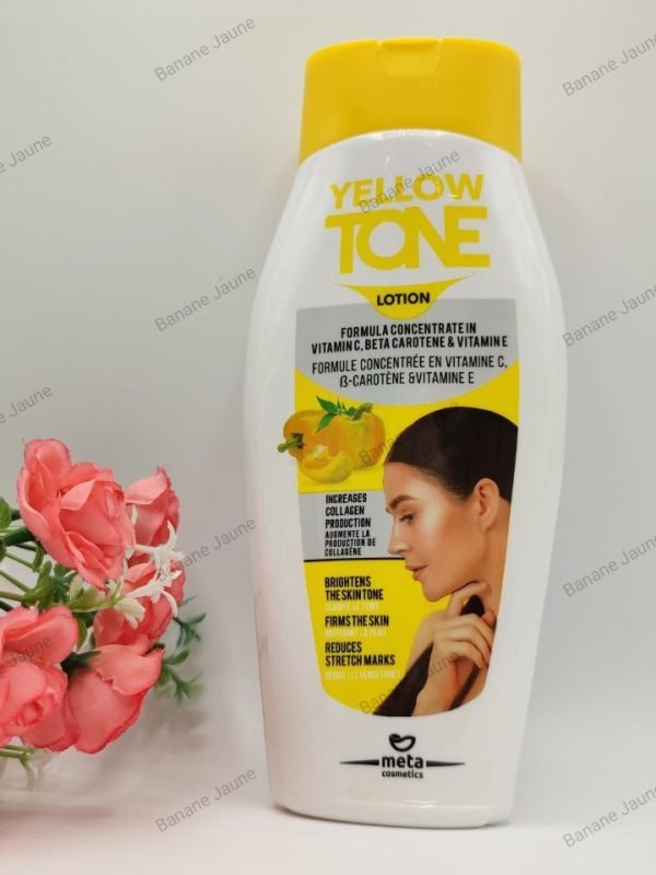 Lait Yellow Tone | Éclaircissant & Anti-Taches Teint Jaune 400ml