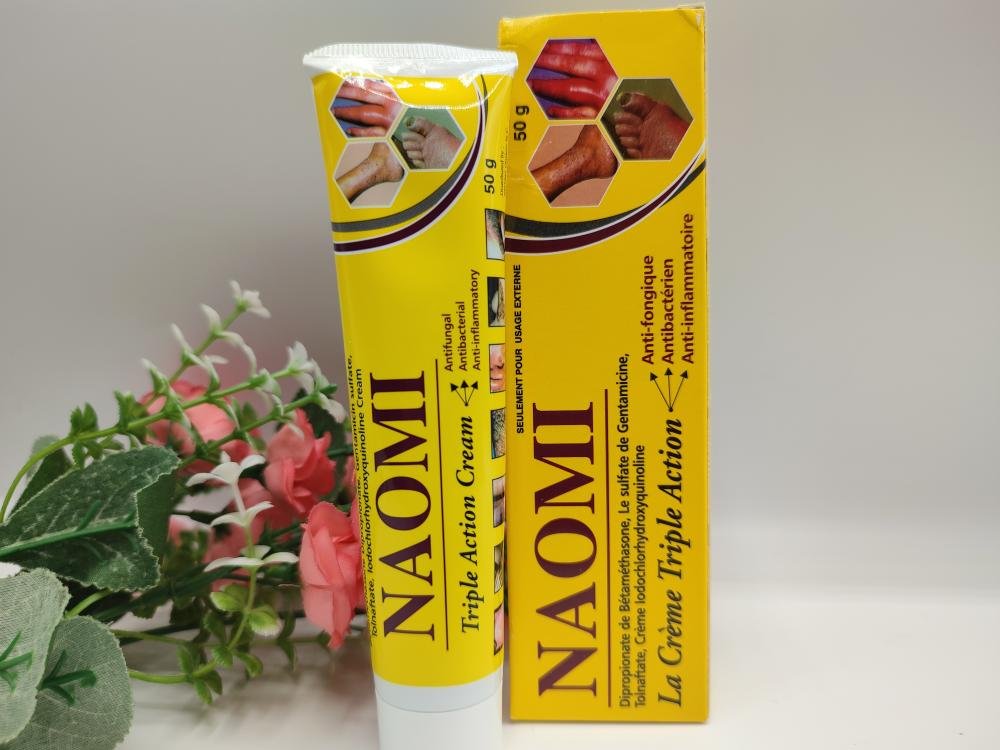 NAOMI Crème Anti-Taches 50g_BananeJaunecosmetiques NAOMI Crème Anti-Taches 50g