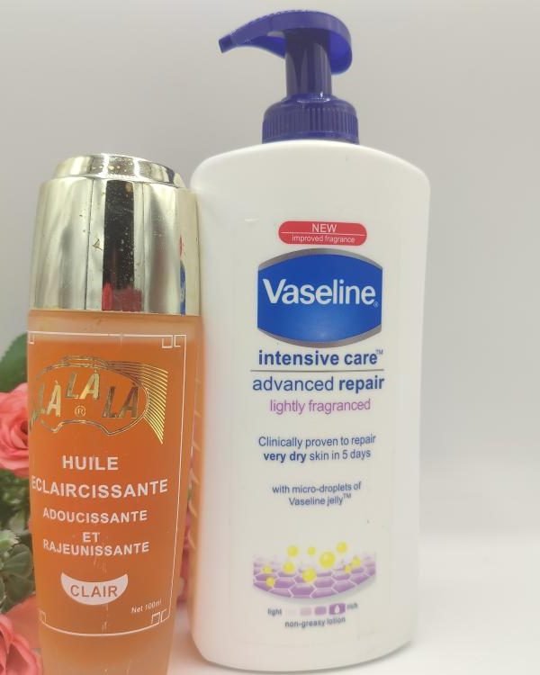 Vaseline Intense Hydratant 400ml + Huile Lalala 100ml