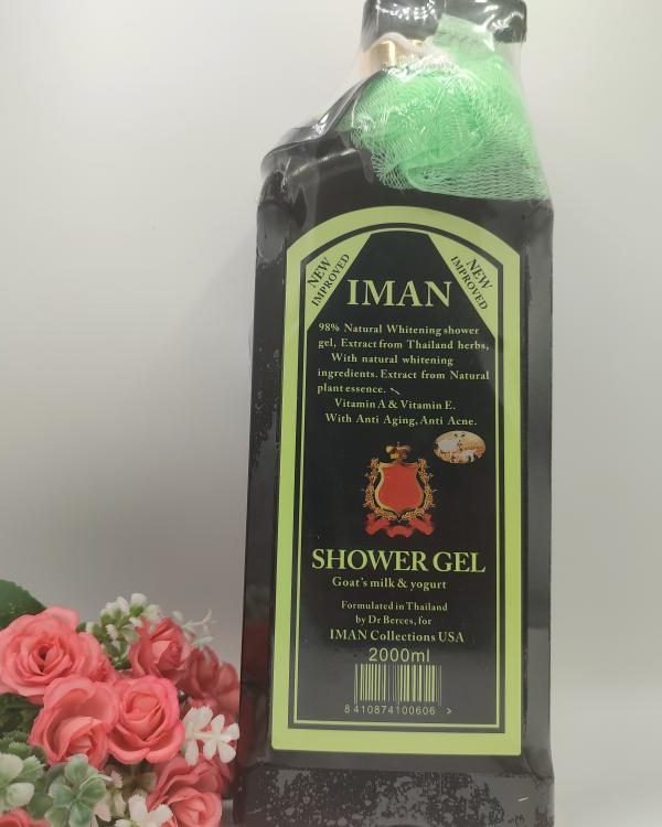 Gel Douche Blanchissant IMAN 2L