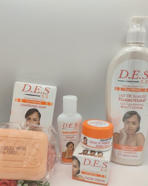 Gamme Éclaircissante Extreme D.E.S55