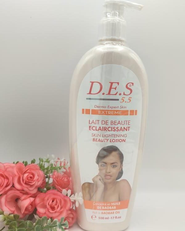 Lait de Beauté Éclaircissant Extreme D.E.S55