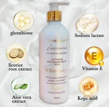 Lait Corporel 3S White Glutathione