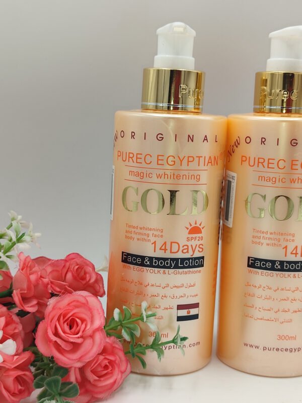 Lait Purec Pure Egyptian Gold Concentré 300ml - Double Pack