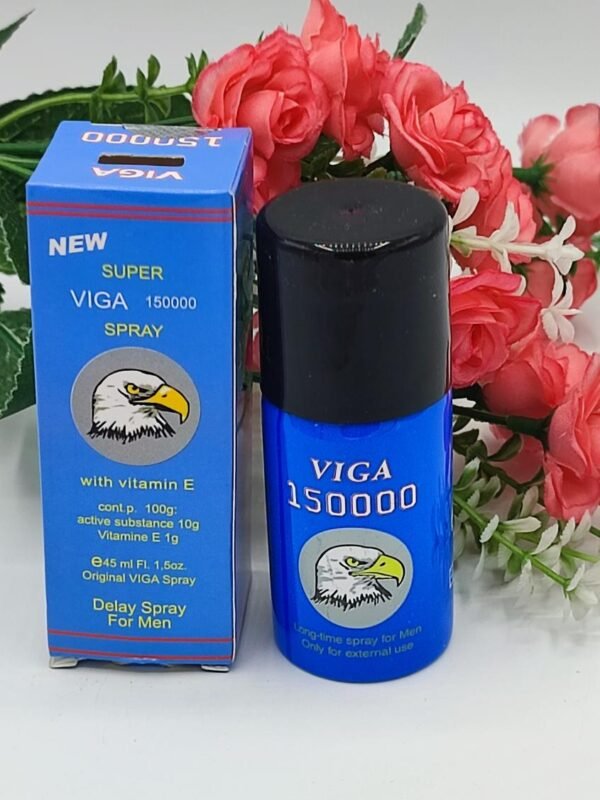 VIGA Spray 150000 Vitamine E | Retarde l'Éjaculation | Stimulant Homme