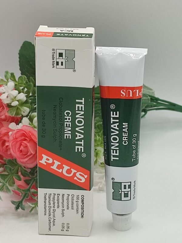 Tenovate Crème Tube 30g - Corticostéroïde Topique Anti-Inflammatoire