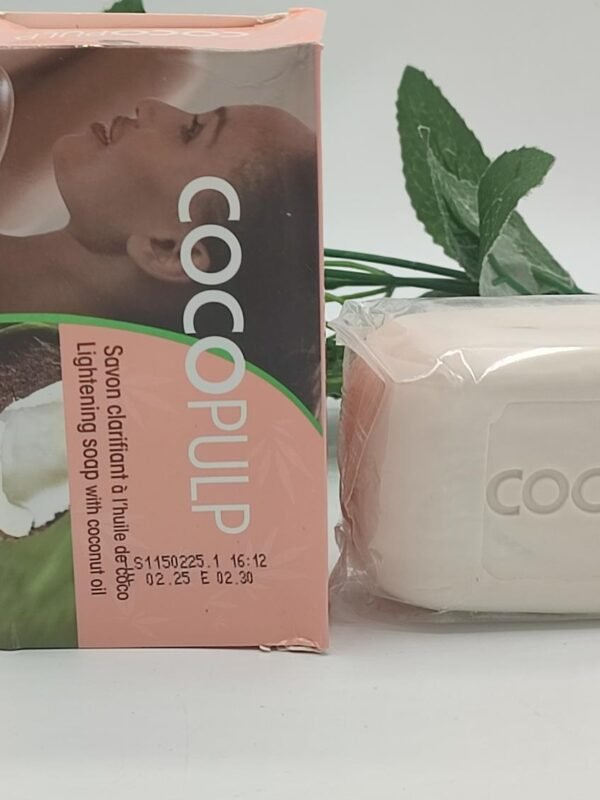 Savon Clarifiant à l’Huile de Coco – Hydratation, Éclat & Douceur – COCOPULP