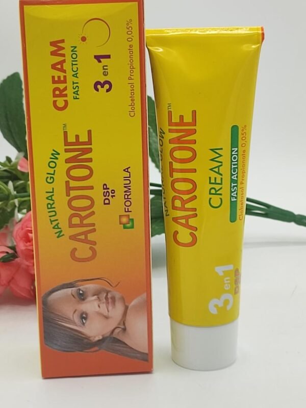 Tube crème action rapide CAROTONE éclat naturel 3en1