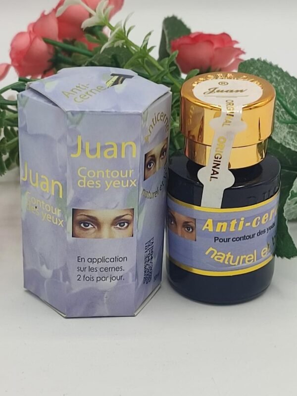 Contour Yeux Juan Anti-Cerne - Soin Regard Éclaircissant Premium