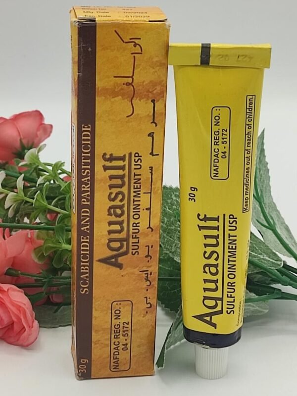 Pommade AQUASULF Scabicide Parasiticide - Tube Premium Anti-Parasites