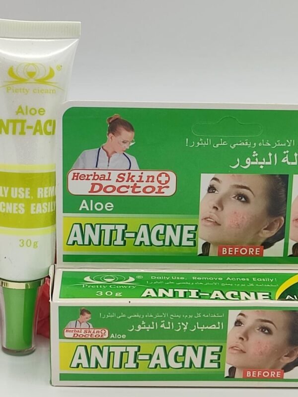 Herbal Skin Doctor - Crème Anti-Acné Aloe Vera Naturelle