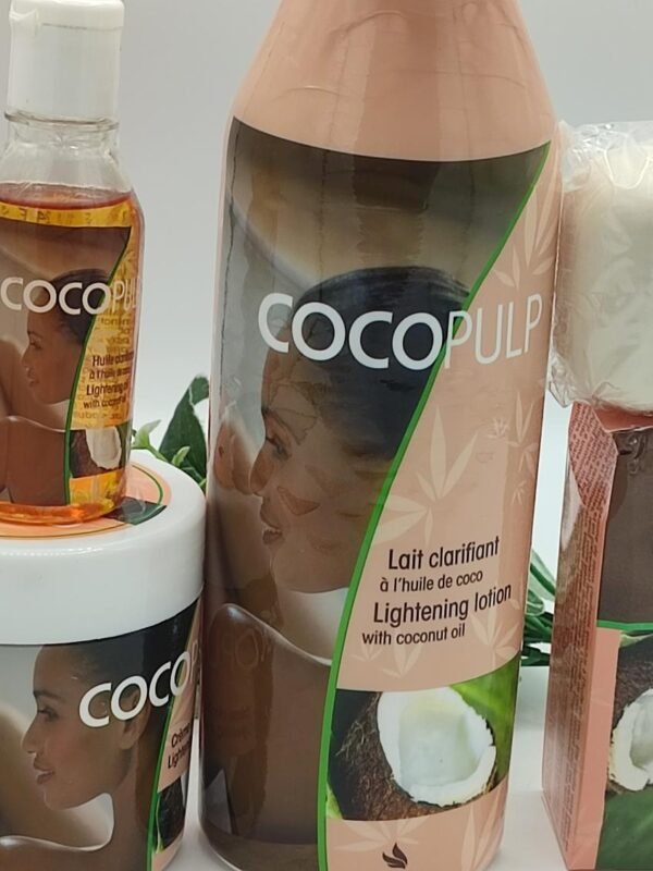 Gamme Coco Pulp Complète - Lait, Crème, Huile et Savon Coco