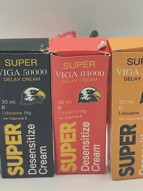 SUPER VIGA 50000 - Crème Désensibilisante avec Vitamine E Premium