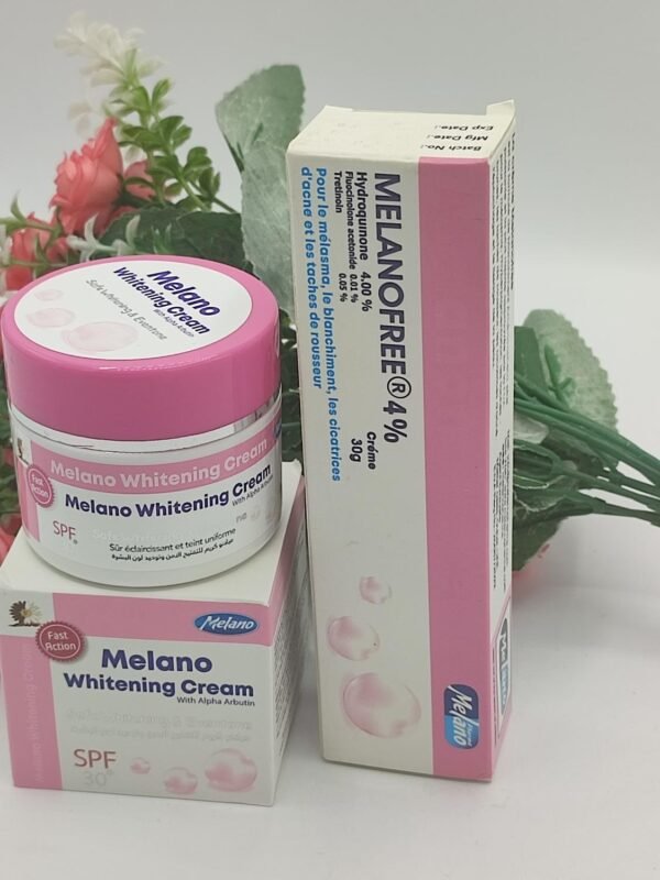 Mela No free creme concentré, demenageurs des taches pour un teint éclatant et uniforme