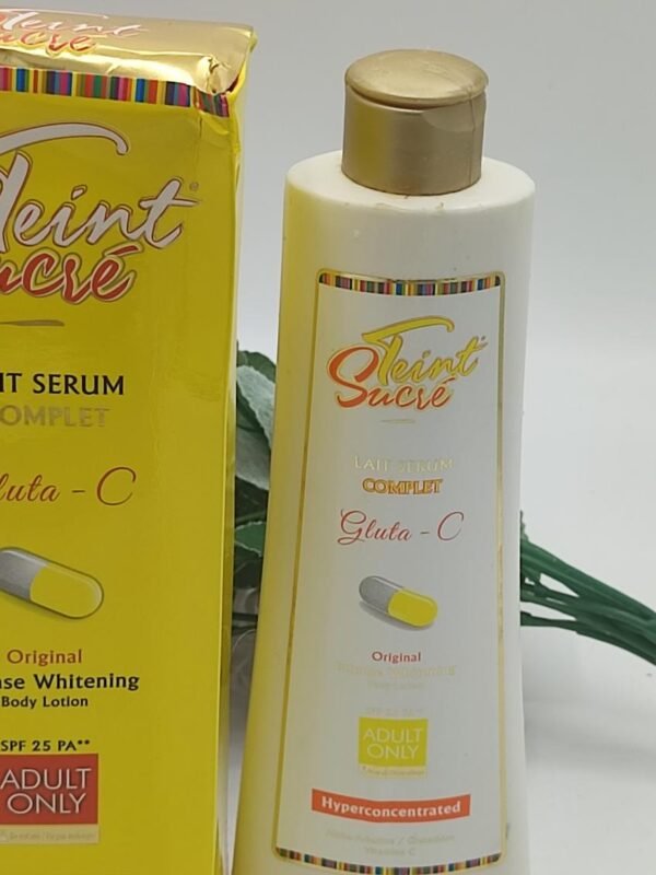 Lait Sérum Éclaircissant Teint Sucré – Glutathione, Arbutin & Vitamine C