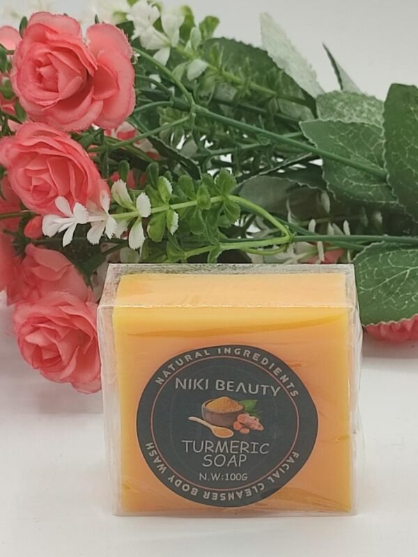 Savon Curcuma Boutons – Anti-Acné & Anti-Taches Visage Sain