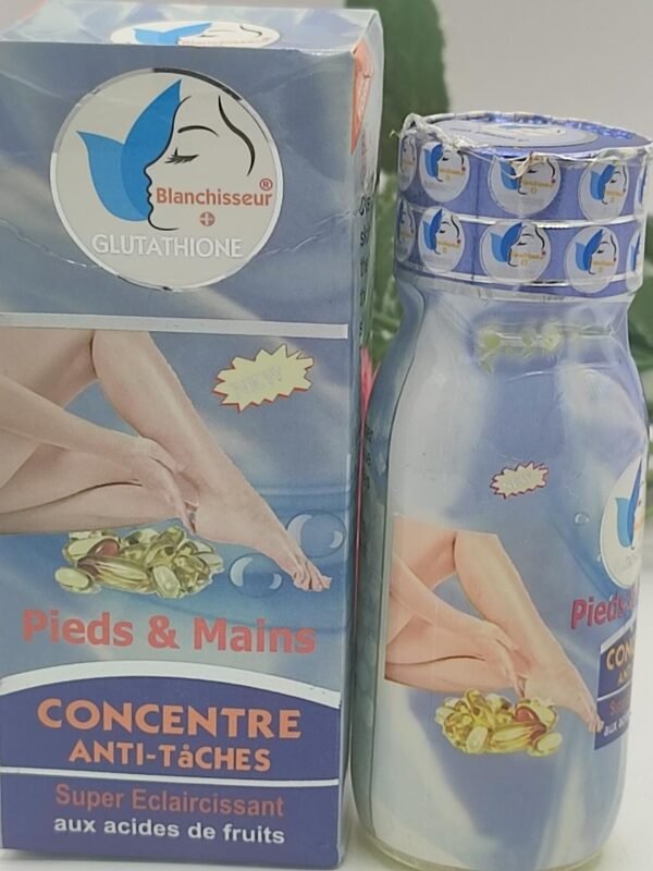 Kenacol Concentrée à la Vitamine C – Pour Mains et Pieds | Éclaircit, Nourrit & Unifie pour un Teint Jaune Parfait