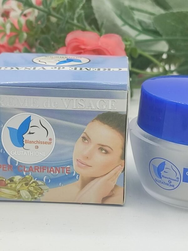 Crème Visage Kenacol à la Vitamine C – Éclaircissante Anti-Taches | Pour un Teint Jaune Parfait, Lumineux et Uniforme