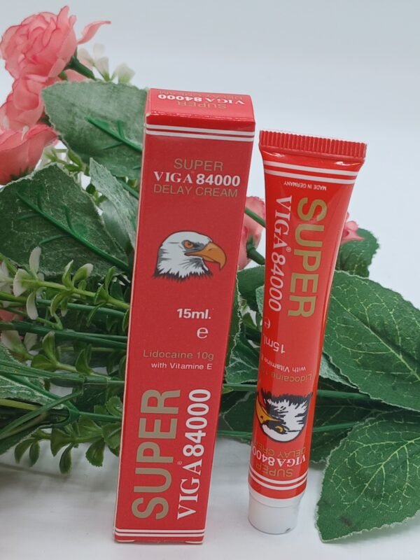 SUPER VIGA 84000 Spray Désensibilisant à la Vitamine E – Performance masculine et plaisir prolongé