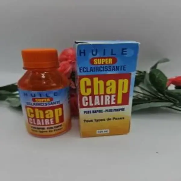 Huile super éclaircissante CHAP CLAIRE plus rapide, plus propre tous types de peaux 125 ml