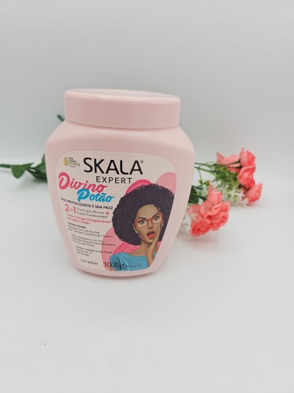 SKALA Creme apres shampoing, demelant sans reinsage 1 littre couleur Rose